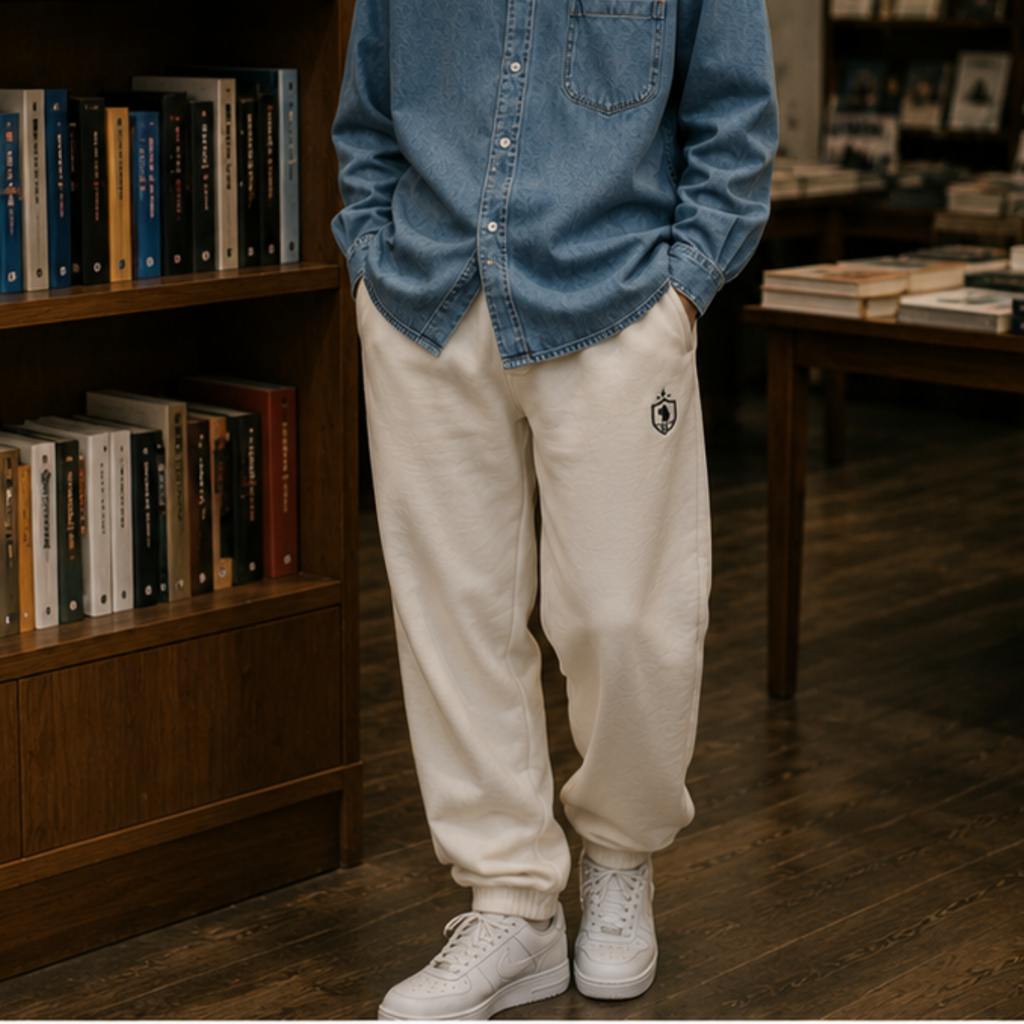 Textured Jogger Pants
