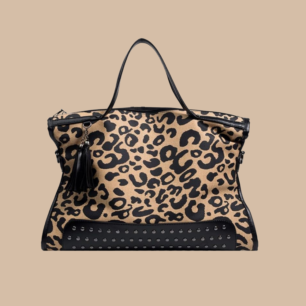 Tote Bag with Tassel Detail N182