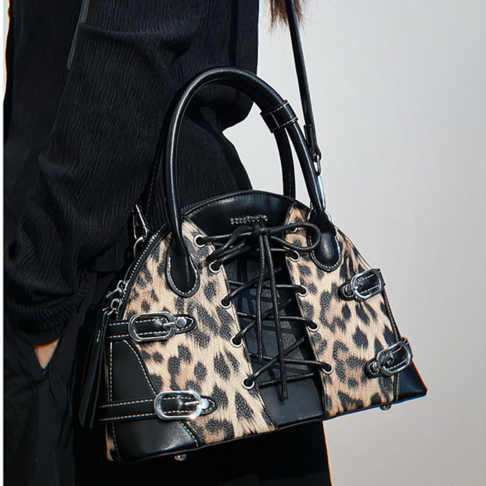 Lace-Up Bowling Bag N133