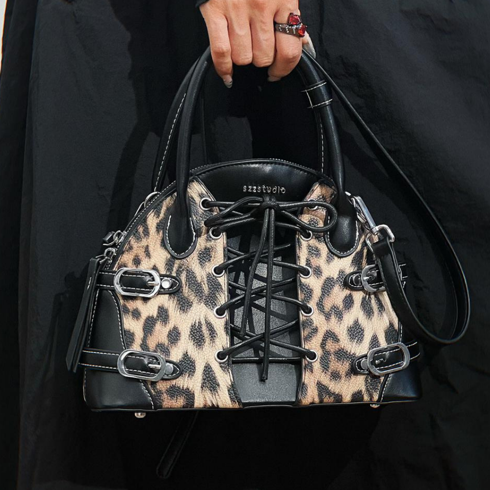 Lace-Up Bowling Bag N133
