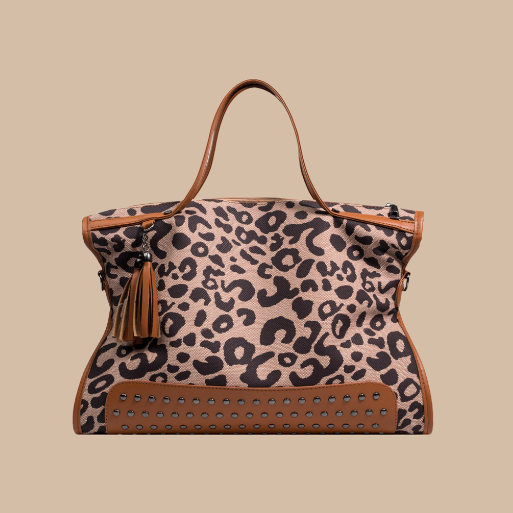 Tote Bag with Tassel Detail N182