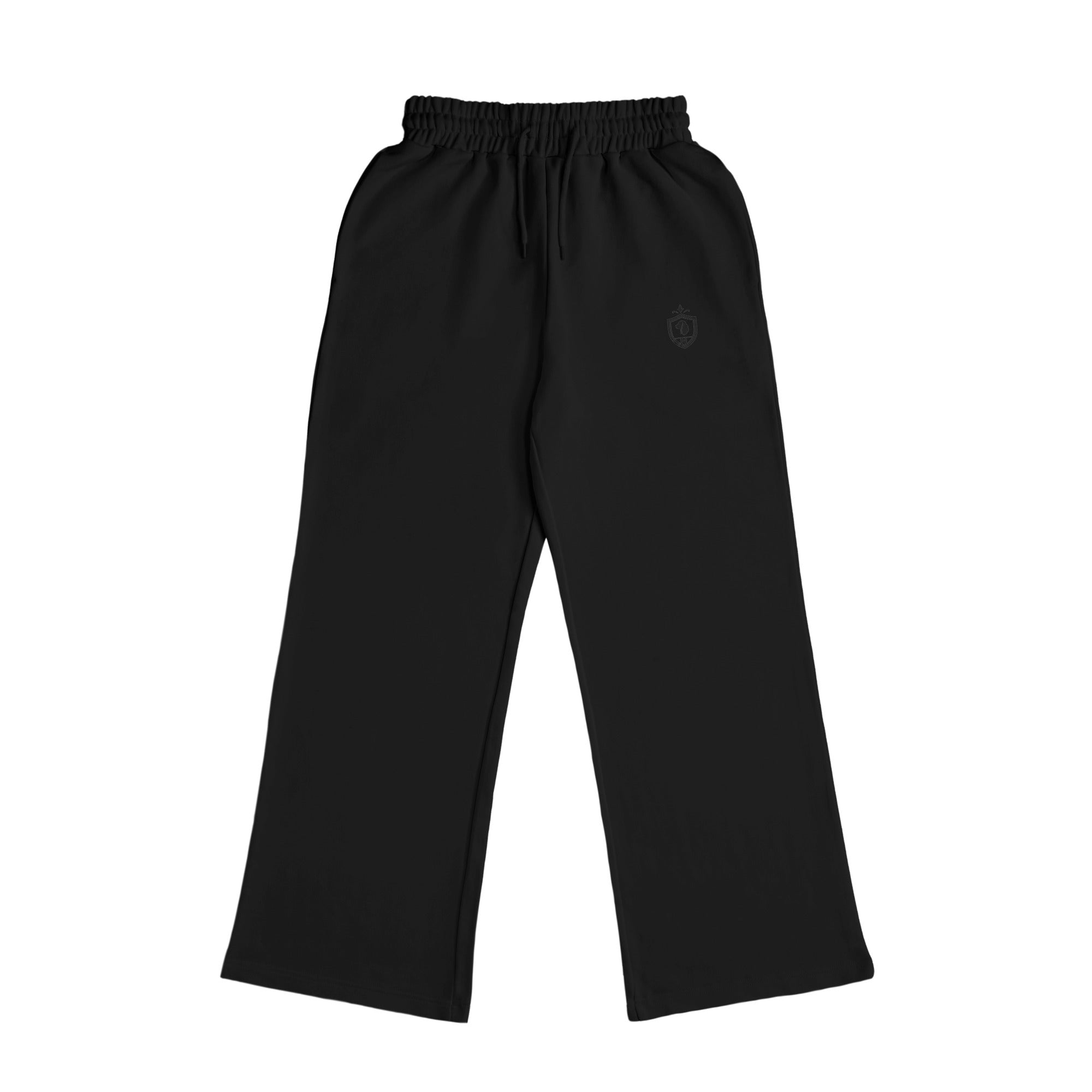 GOAT WIDE SWEAT PANTS black image