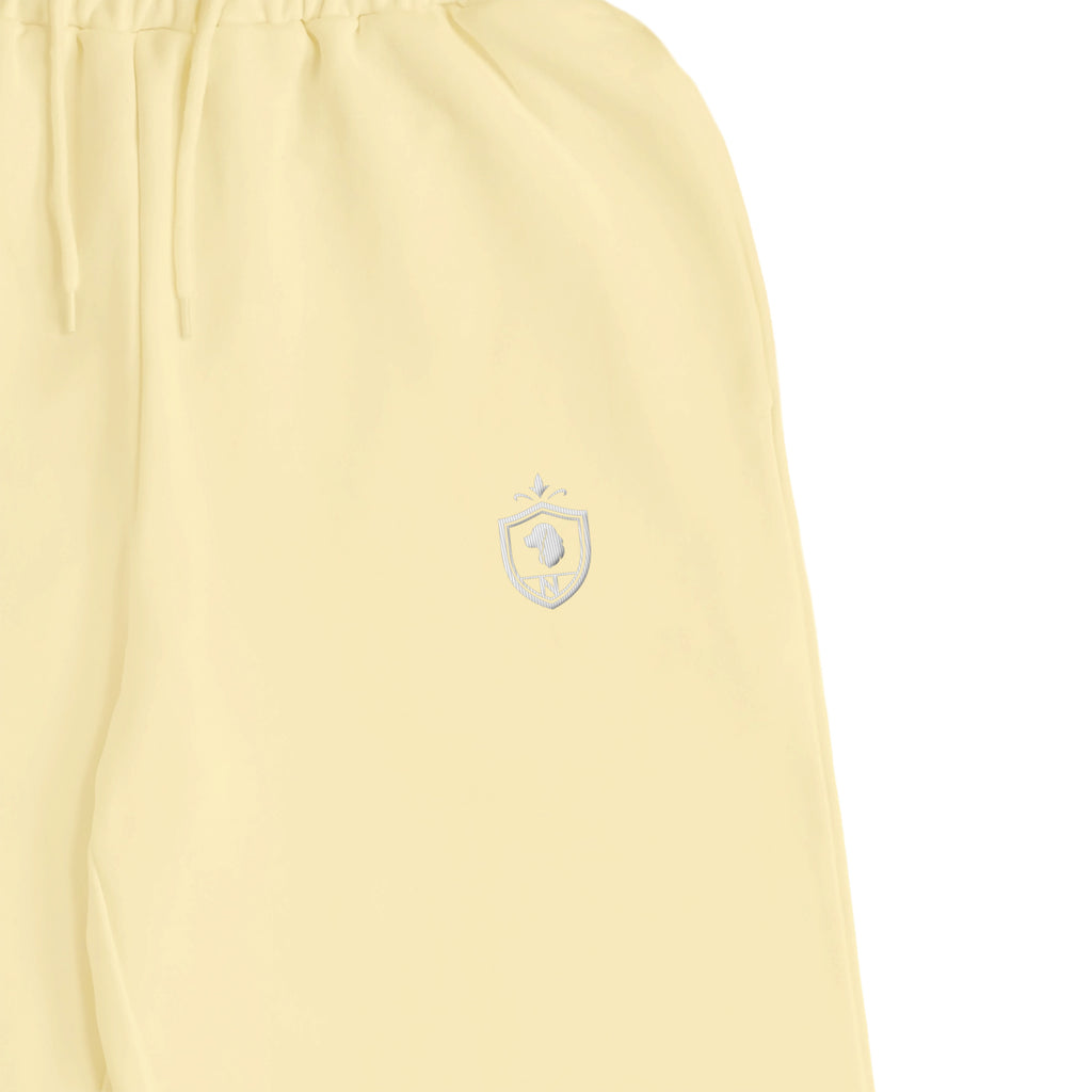 GOAT WIDE SWEAT PANTS light-yellow image