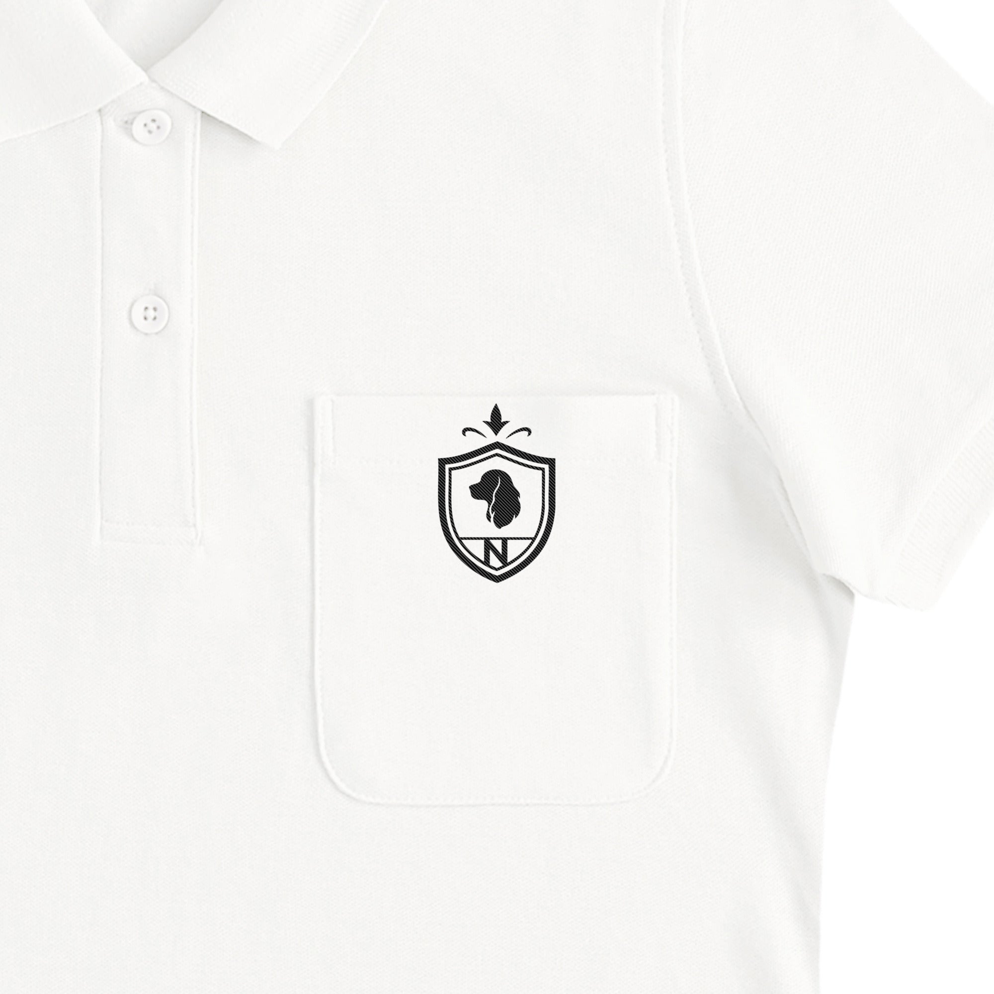Crest Club Polo Shirt white image