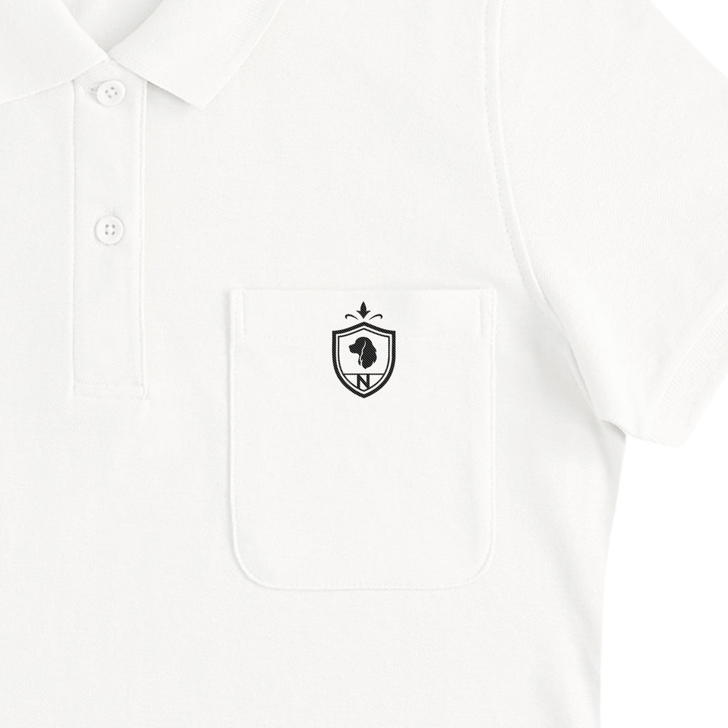 Crest Club Polo Shirt white image