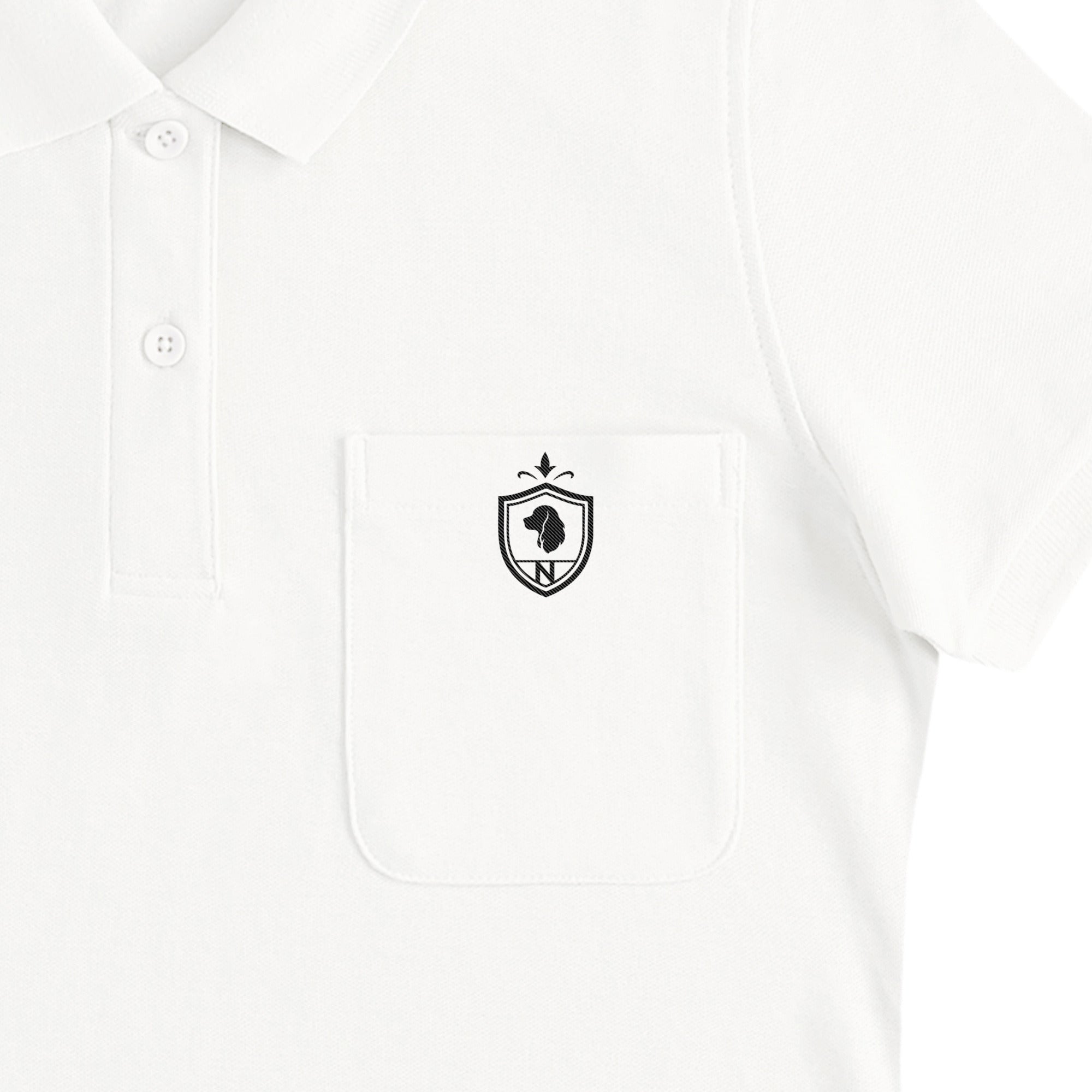 Crest Club Polo Shirt white image