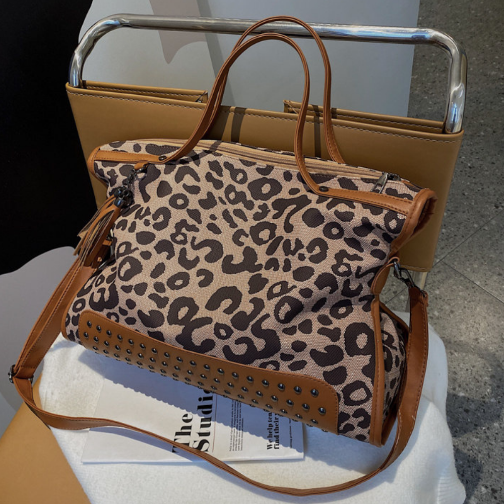 Tote Bag with Tassel Detail N182