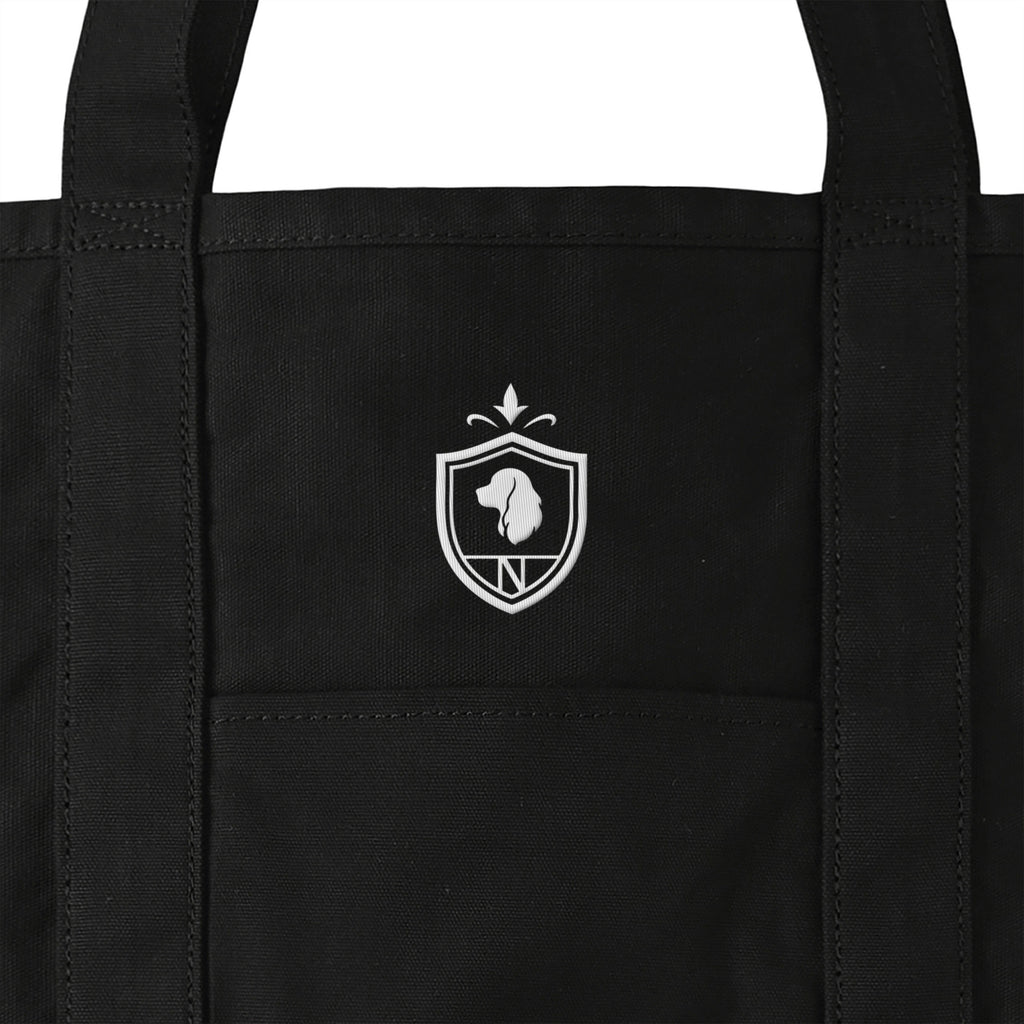 Crest Daily Tote Bag black image