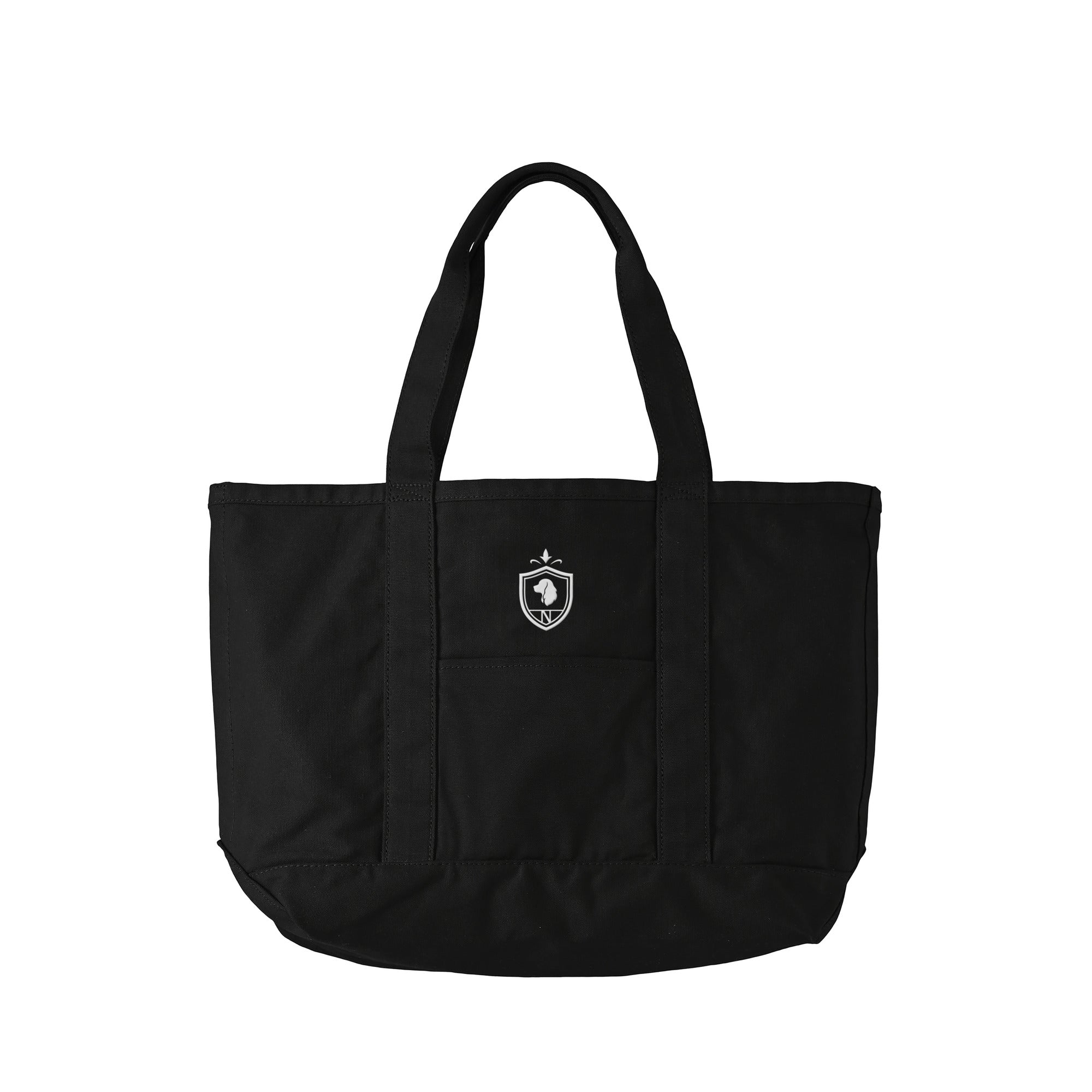 Crest Daily Tote Bag black image