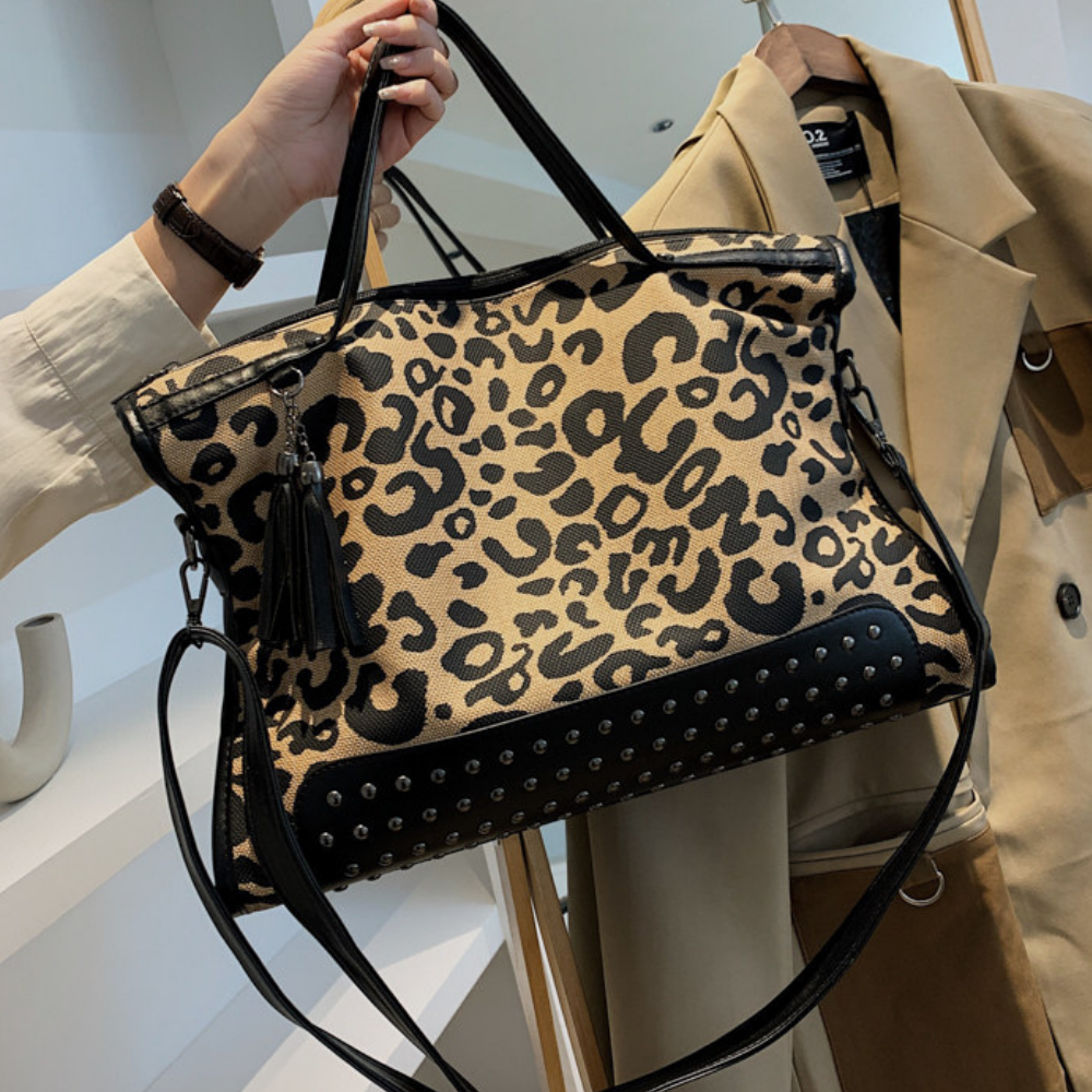 Tote Bag with Tassel Detail N182