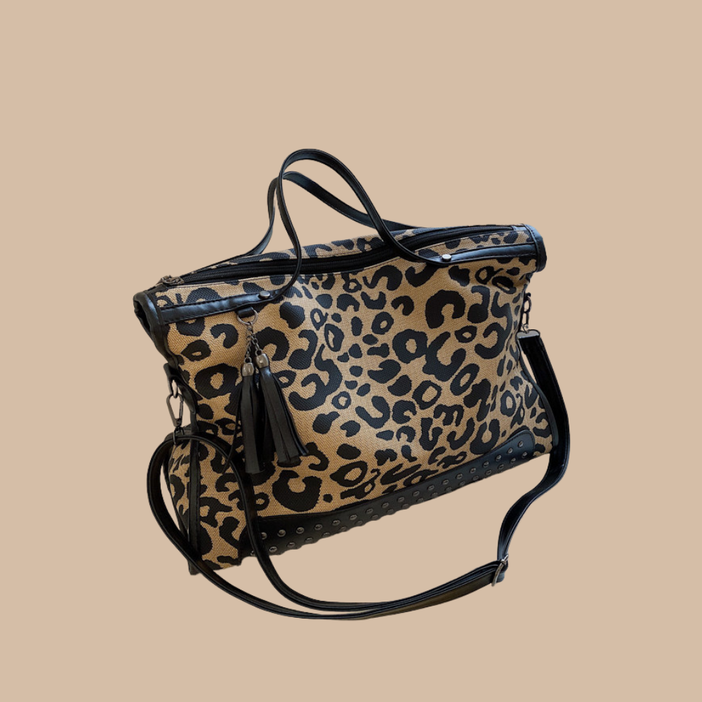 Tote Bag with Tassel Detail N182