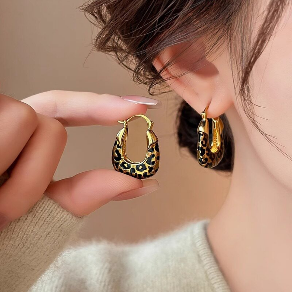 Square Drop Earrings N109