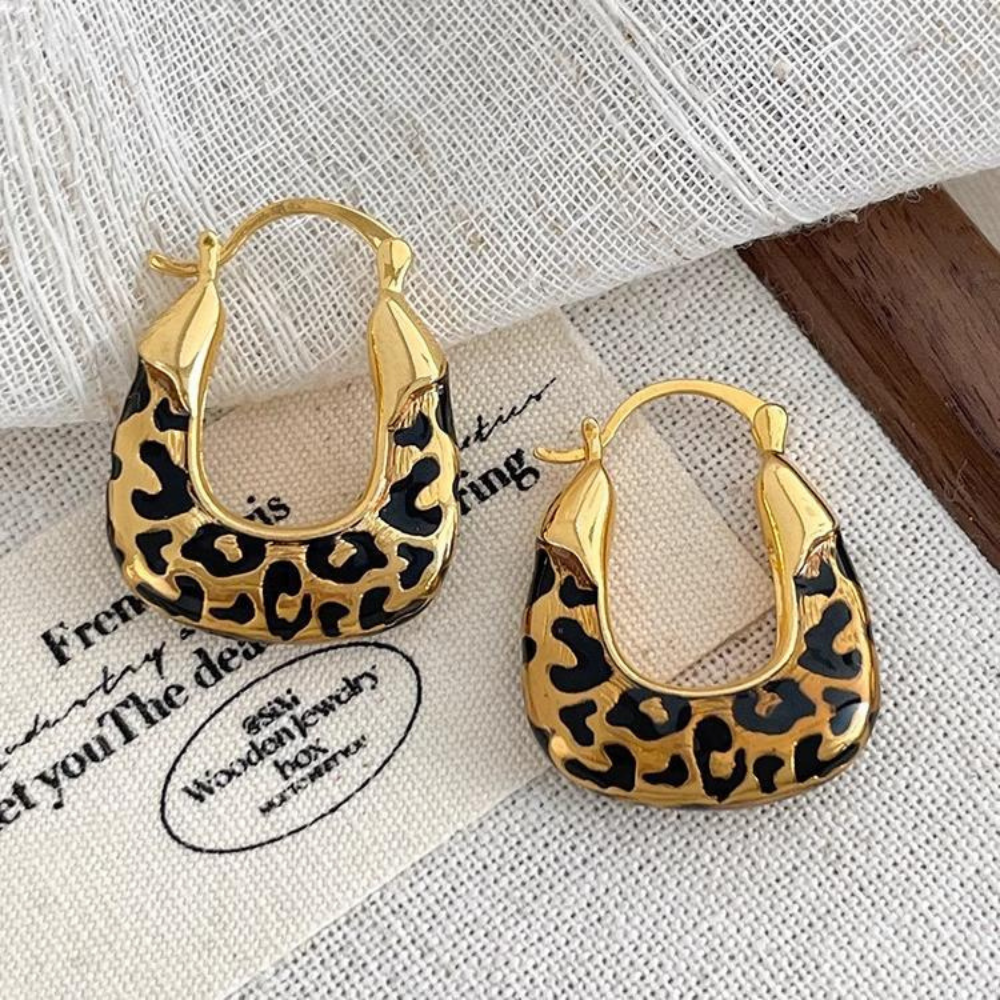 Square Drop Earrings N109
