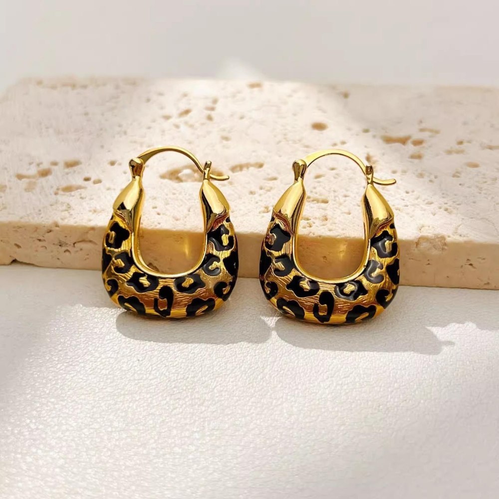 Square Drop Earrings N109