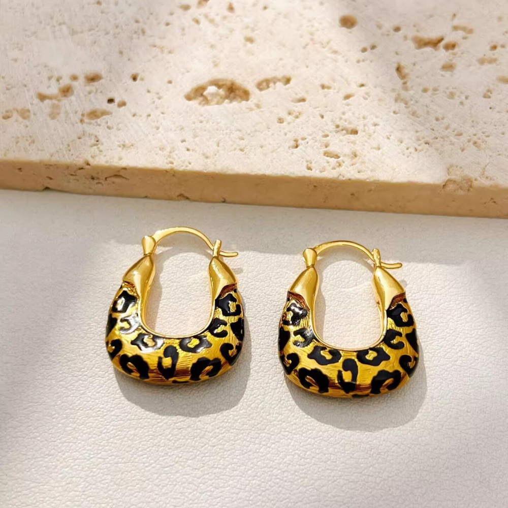 Square Drop Earrings N109