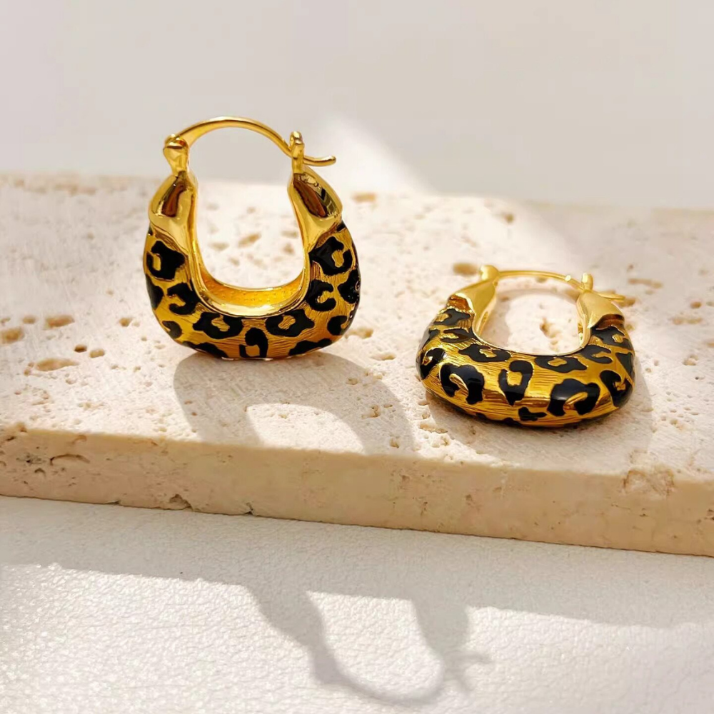 Square Drop Earrings N109