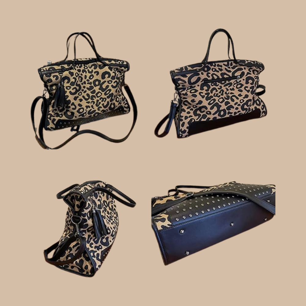 Tote Bag with Tassel Detail N182