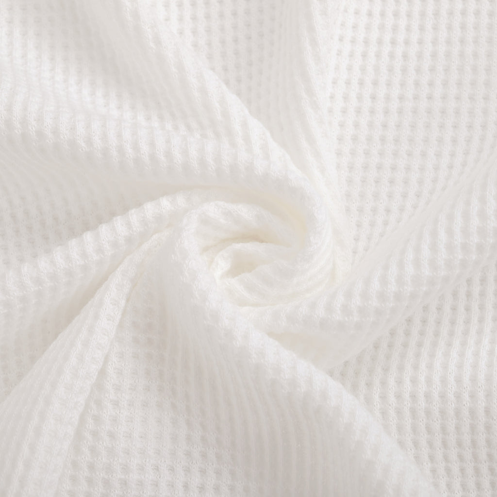 Waffle Henley L/S  white image
