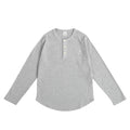 Waffle Henley L/S gray image