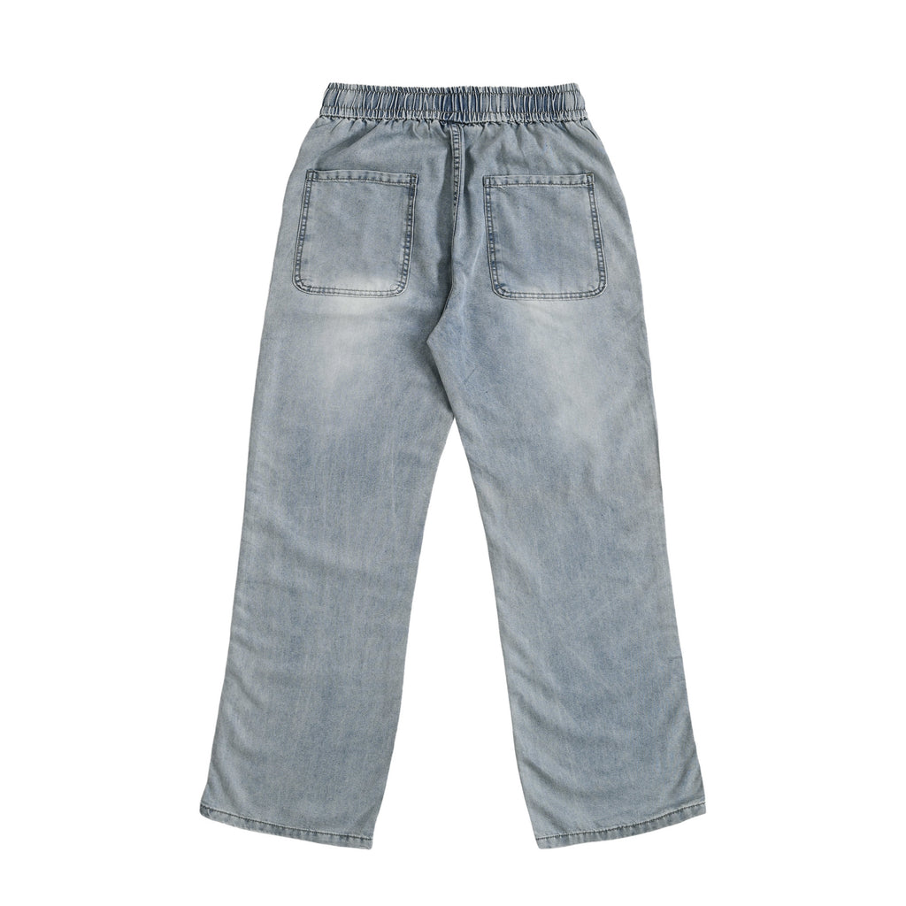 Easy Denim Pants【3colors】 ice-gray image