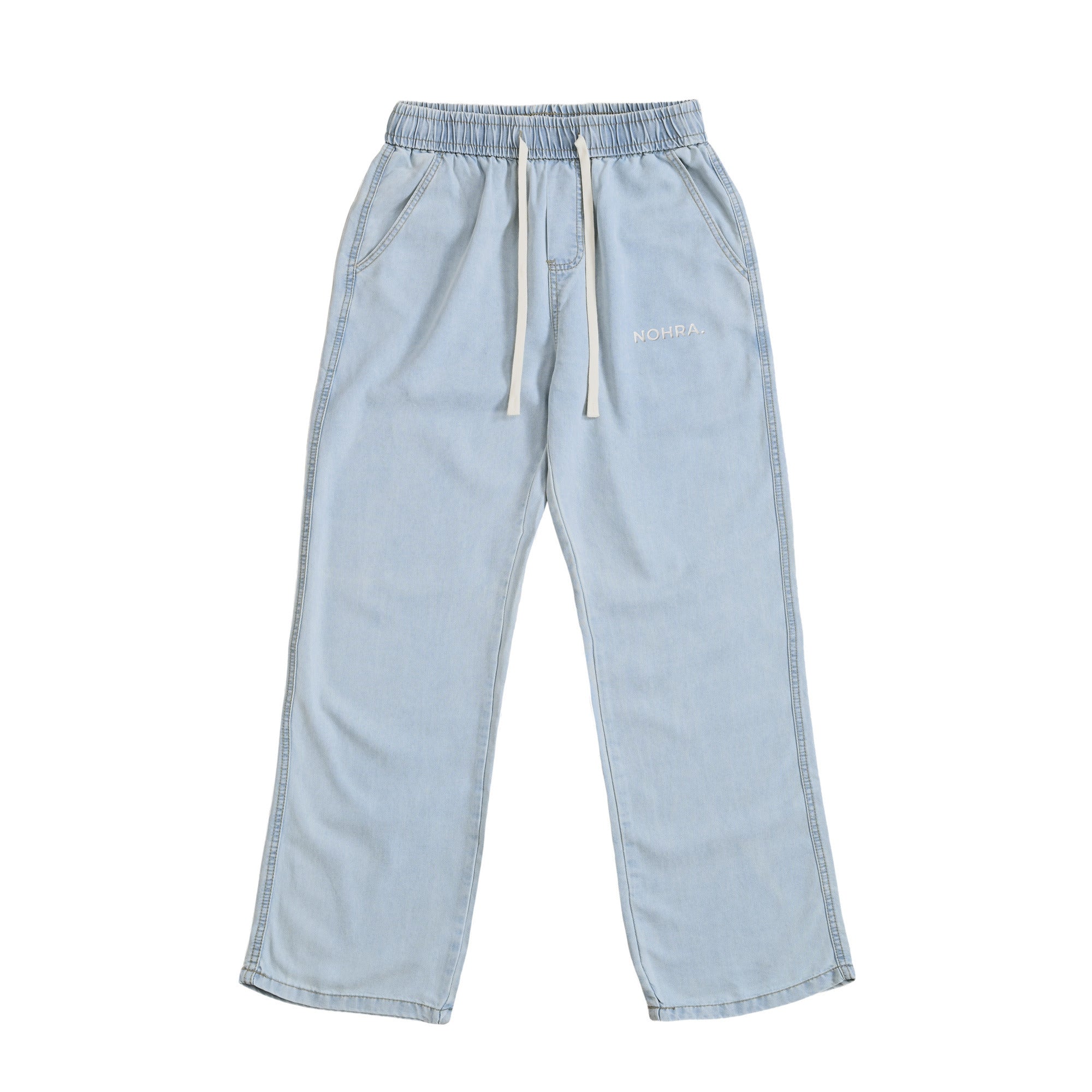 Easy Denim Pants【3colors】 light-blue image