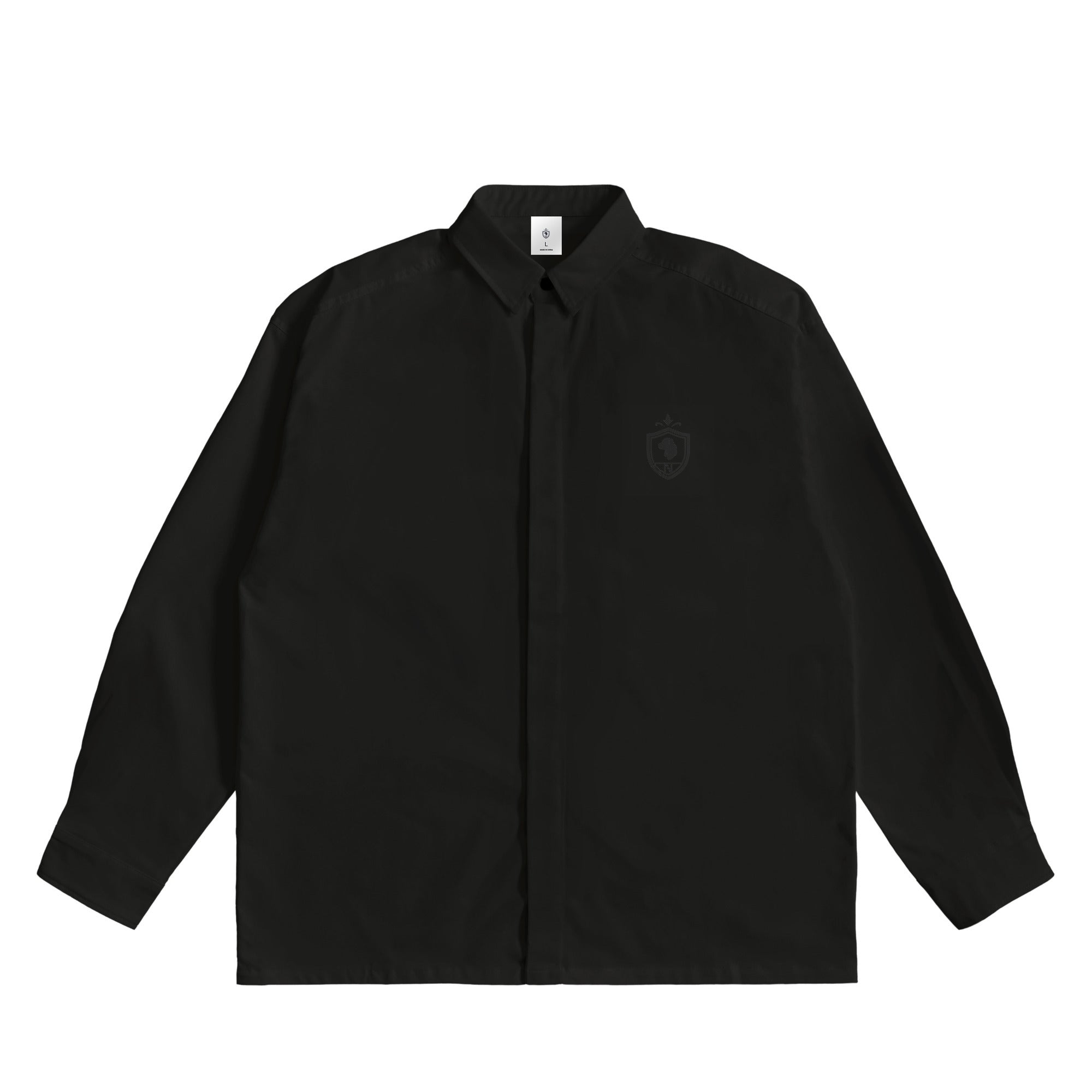 Oxford LS Shirt【3colors】 black image