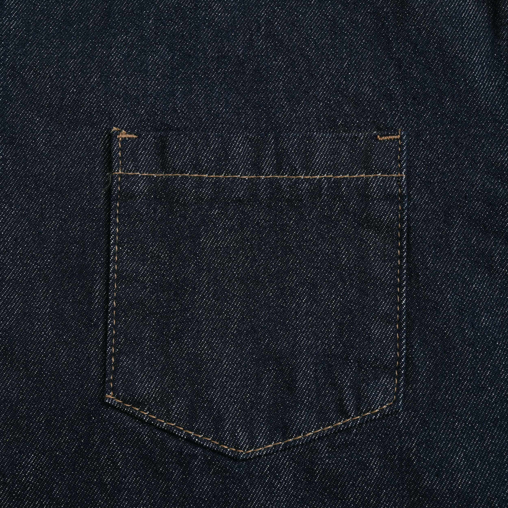 Washed Denim Shirt【3color】 indigo image