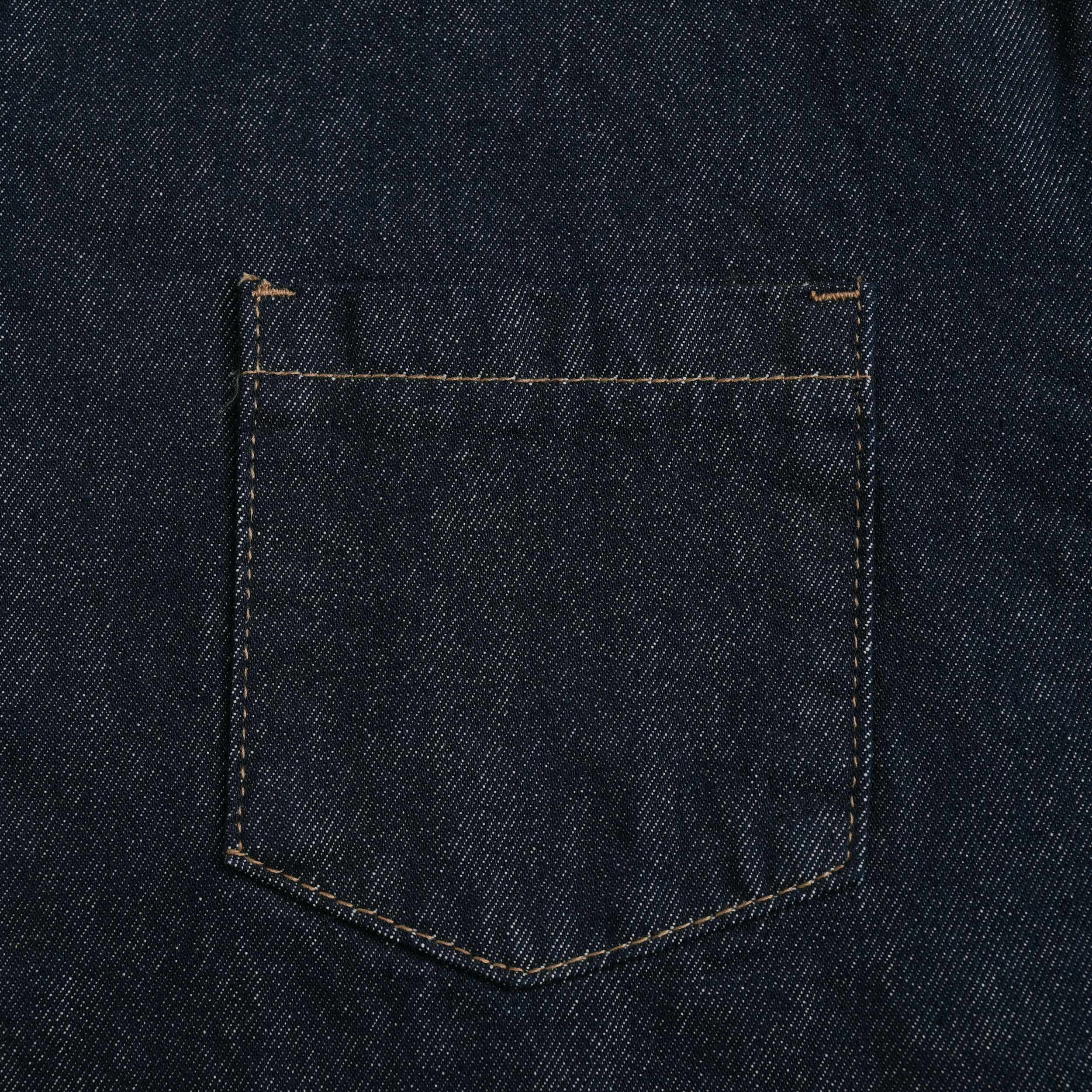 Washed Denim Shirt【3color】 indigo image