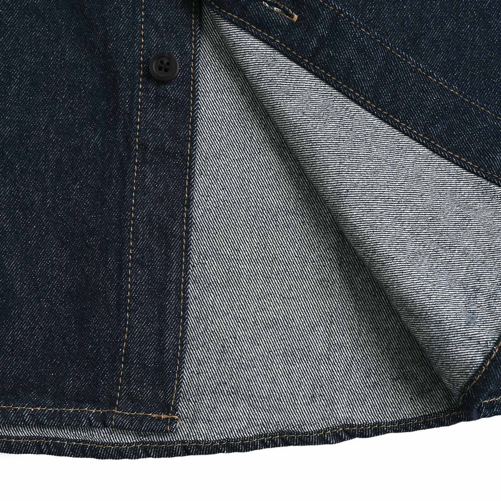 Washed Denim Shirt indigo image