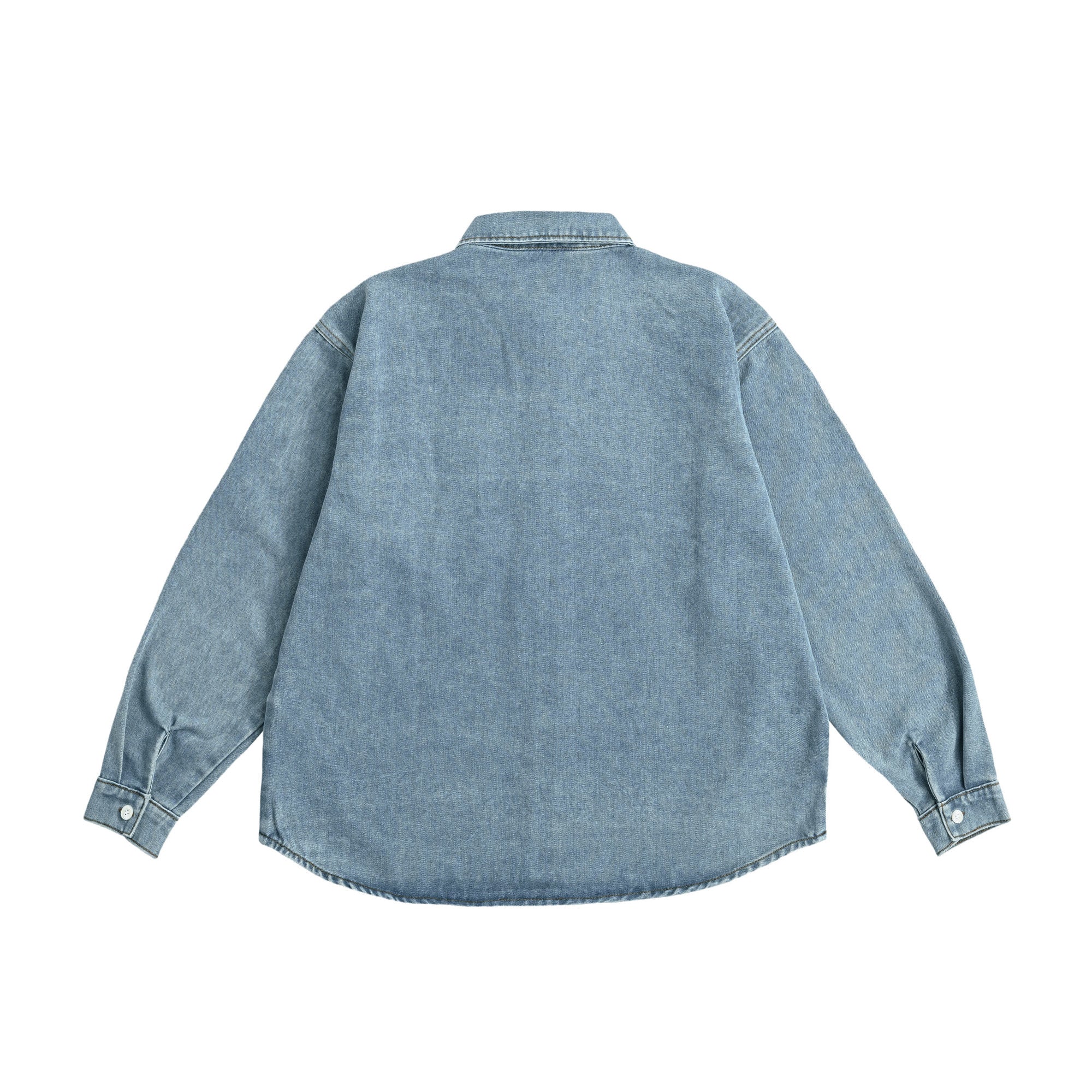Washed Denim Shirt light-blue image