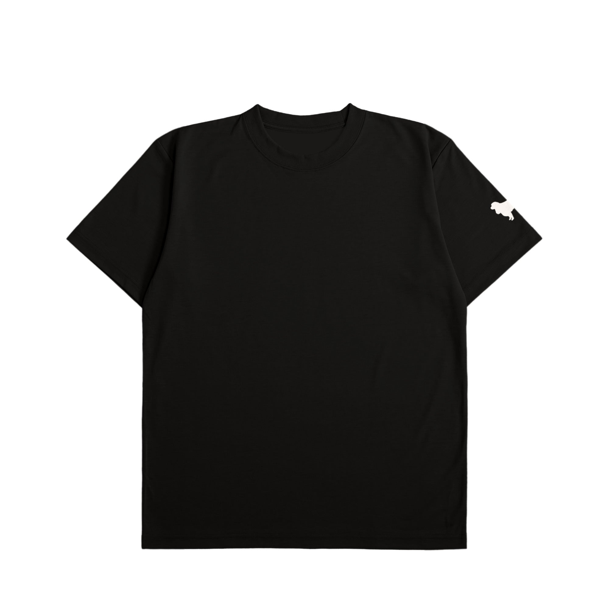 Somewhere Quiet Tee（サムウェア クワイエット Tee） black image