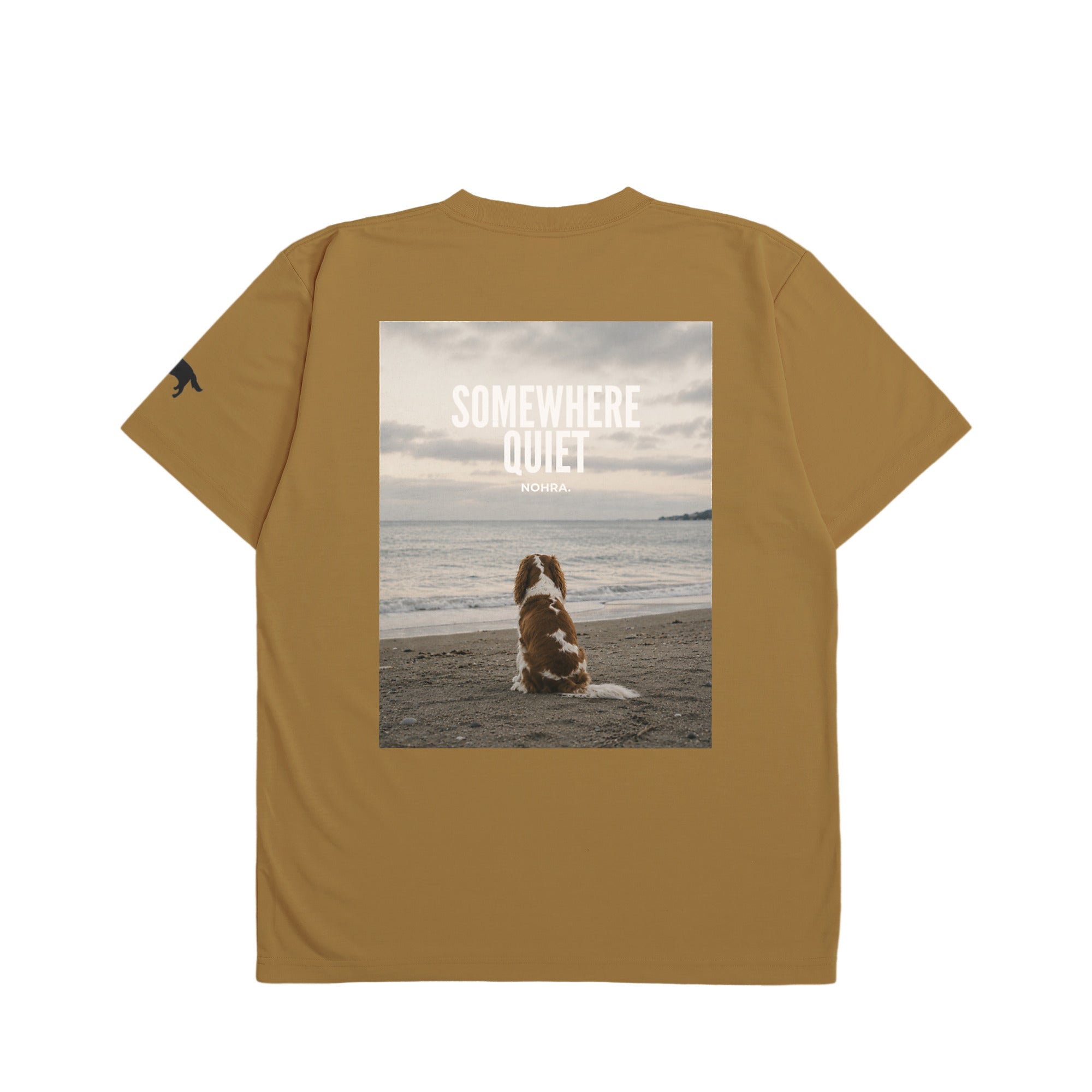 Somewhere Quiet Tee（サムウェア クワイエット Tee） caramel image