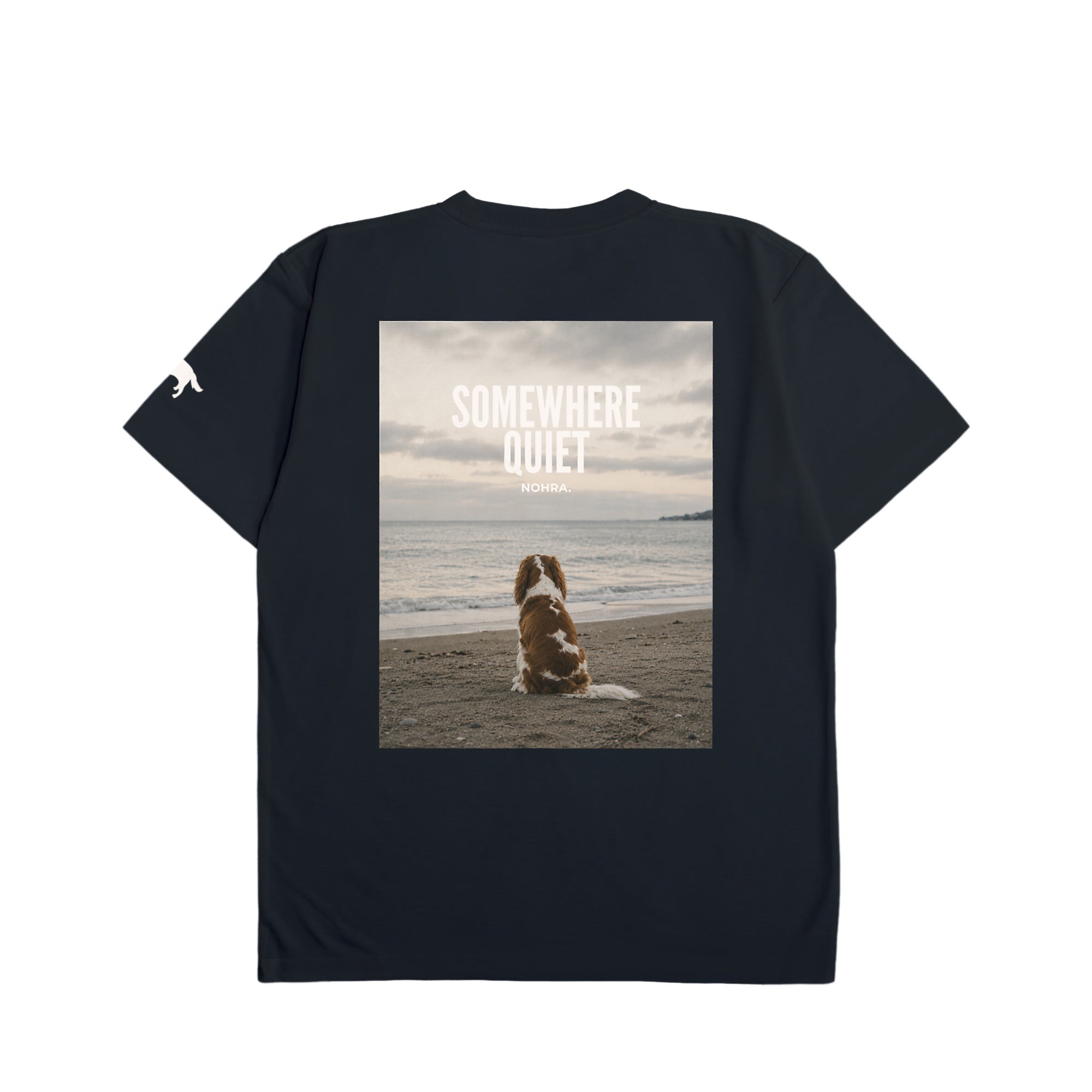 Somewhere Quiet Tee（サムウェア クワイエット Tee） navy image
