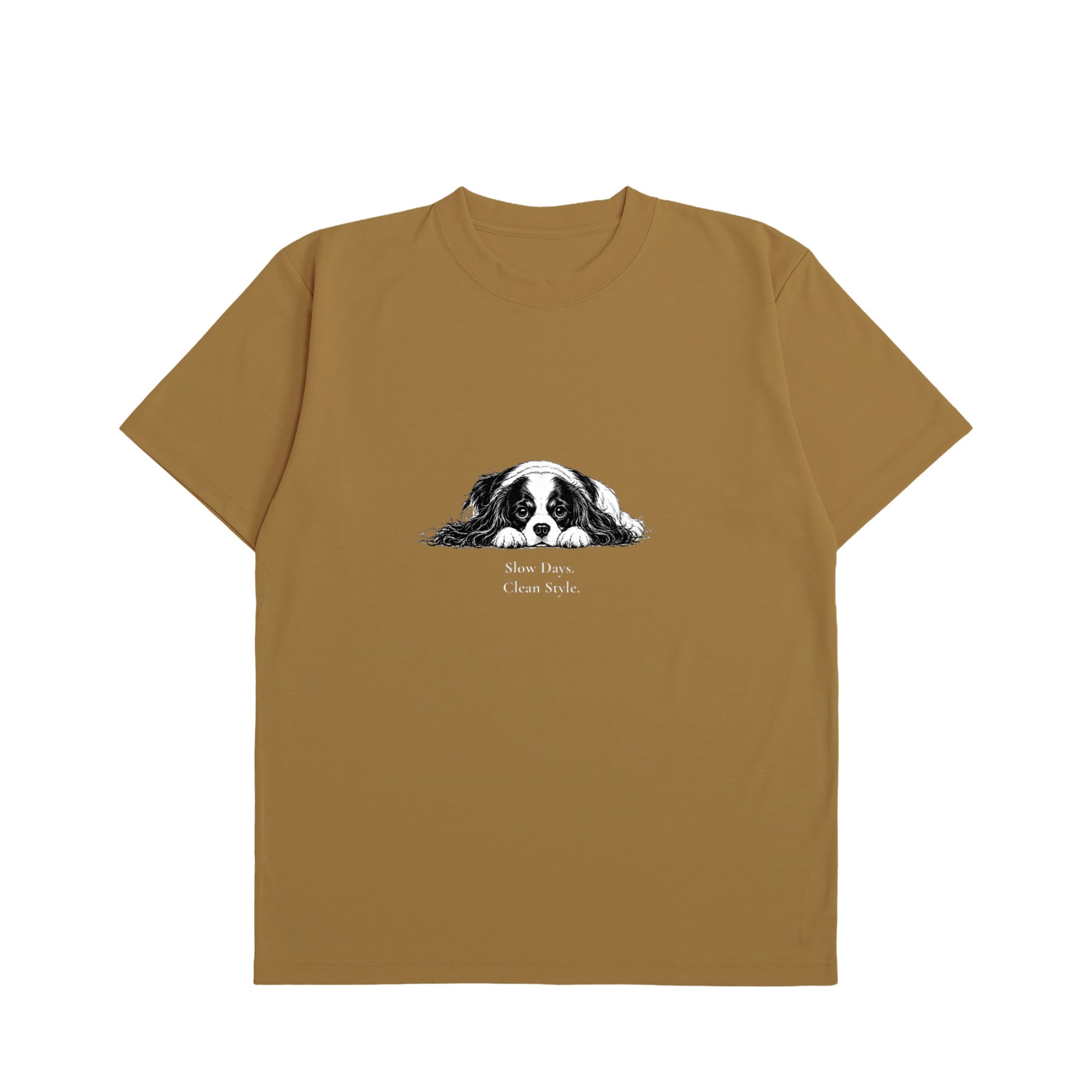 Calm Companion Tee caramel image