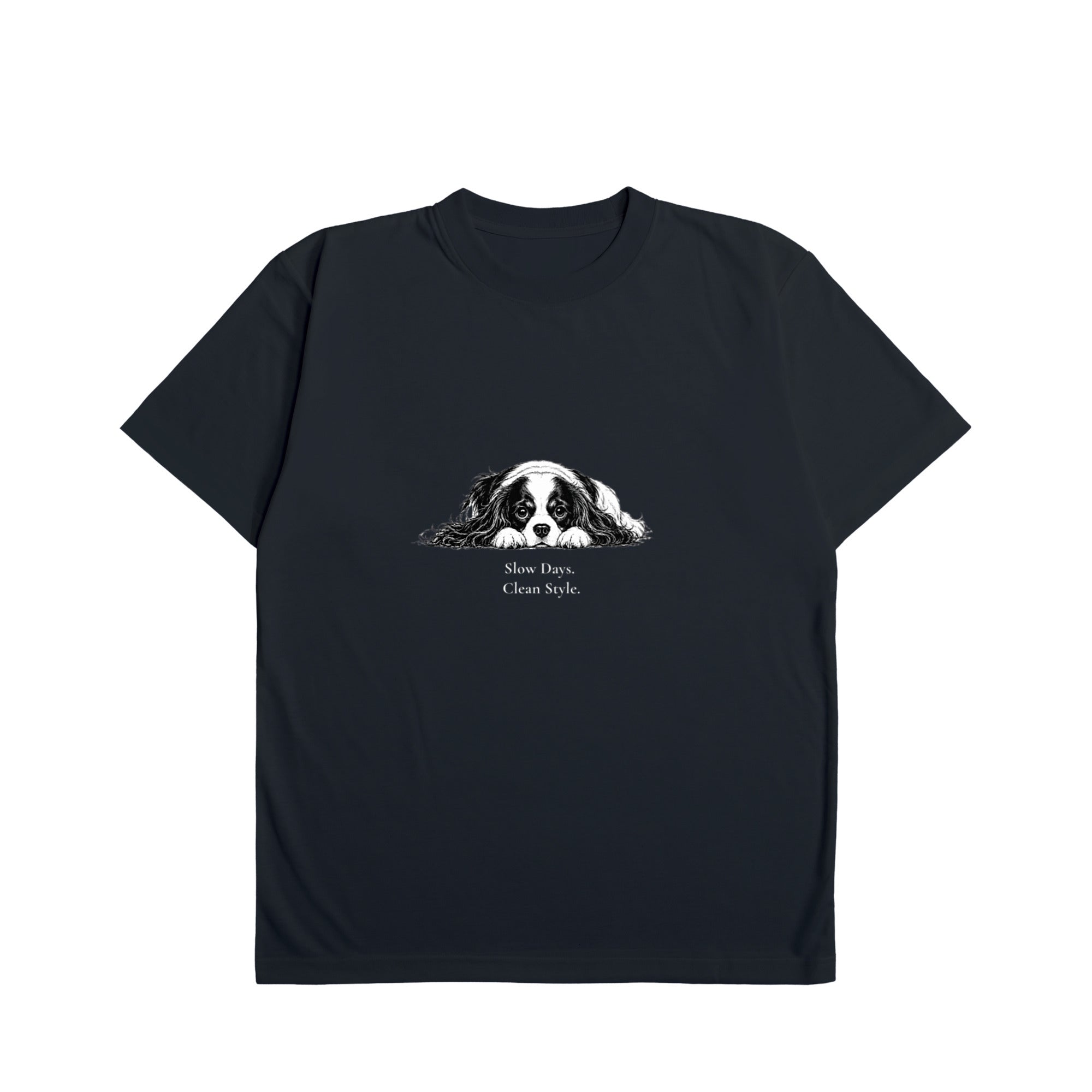 Calm Companion Tee navy image