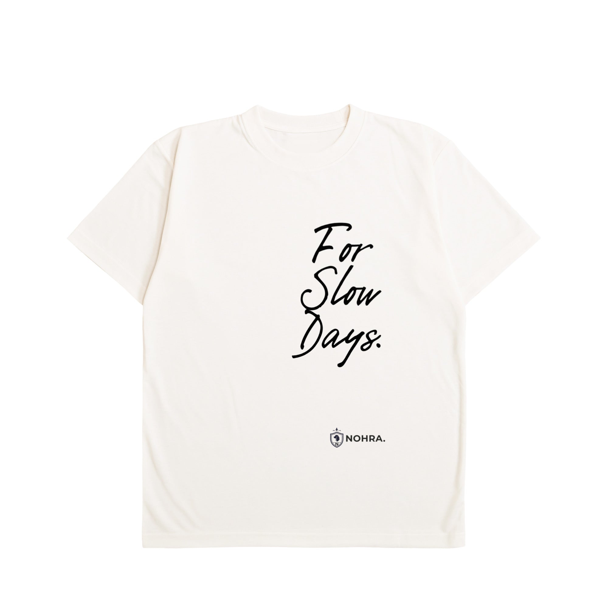 Slow Days Tee organic-white image