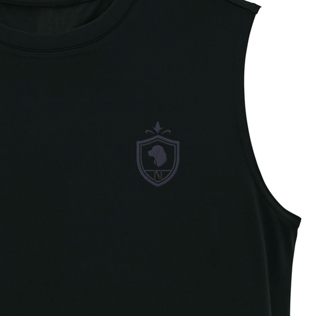 Crest Active Sleeveless Tee【4colors】 black image