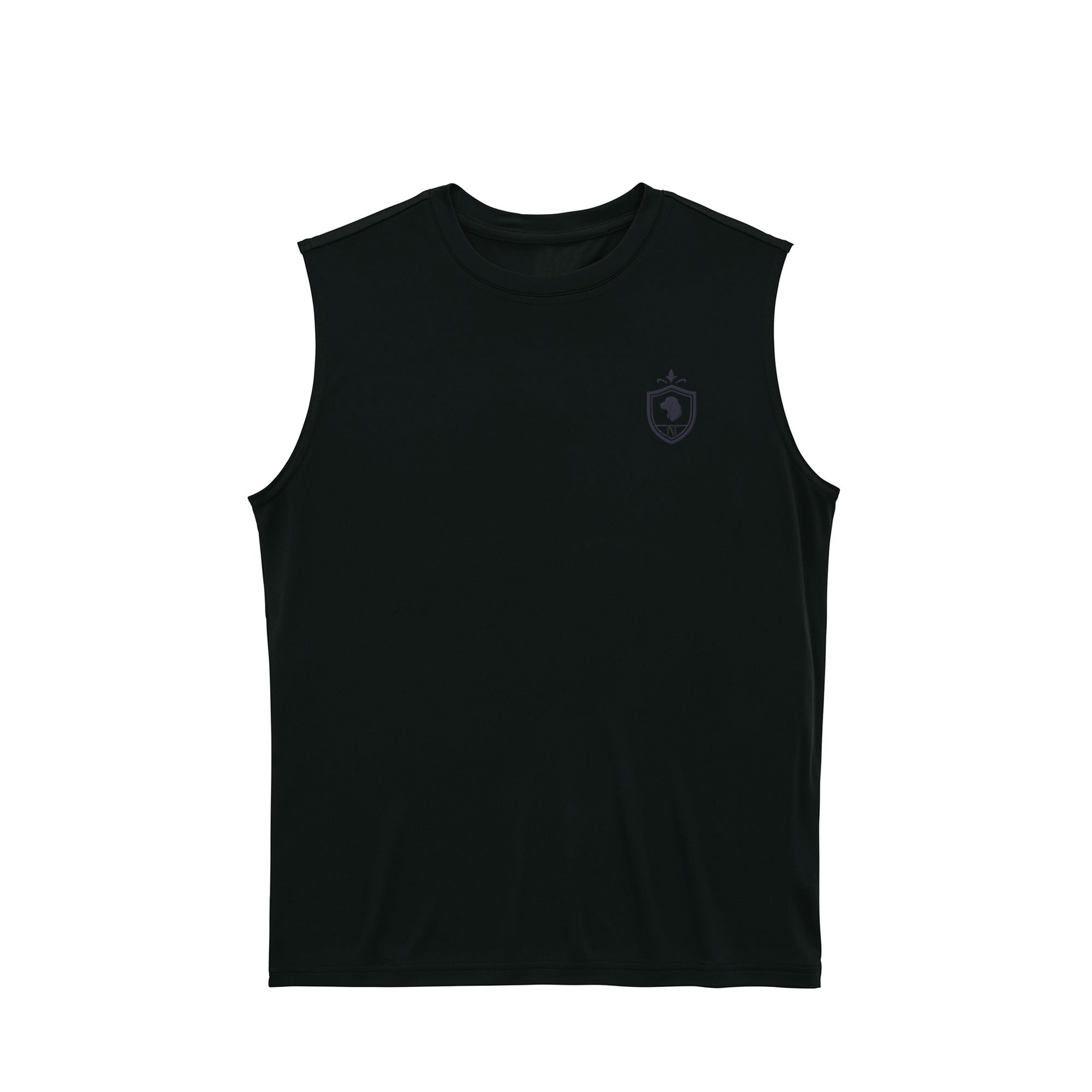 Crest Active Sleeveless Tee【4colors】 black image