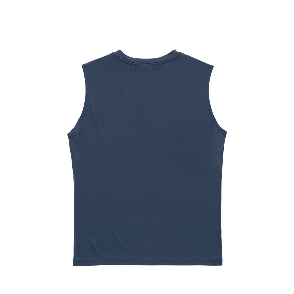 Crest Active Sleeveless Tee【4colors】 grayish-blue image
