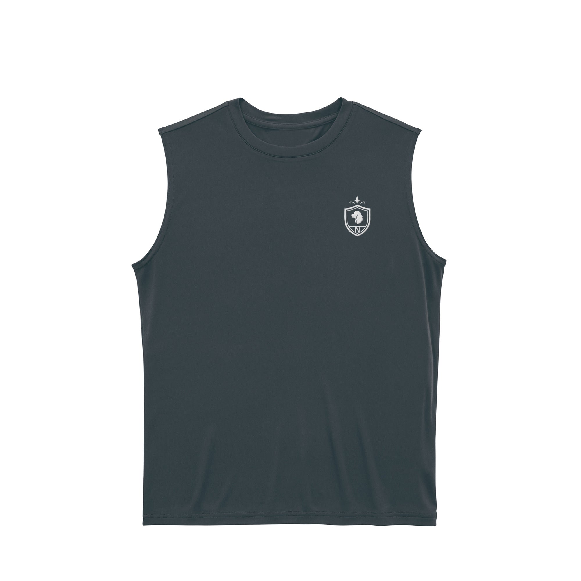 Crest Active Sleeveless Tee【4colors】 grayish-green image