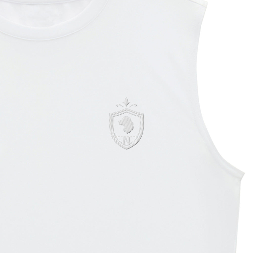 Crest Active Sleeveless Tee【4colors】 white image