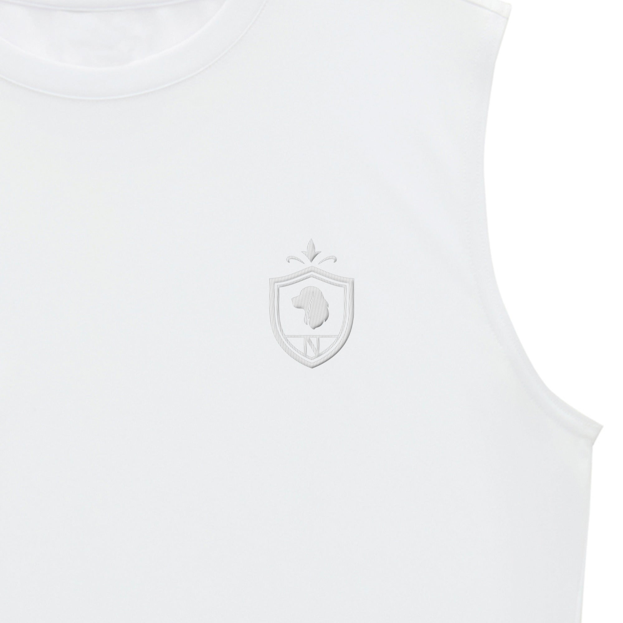 Crest Active Sleeveless Tee【4colors】 white image