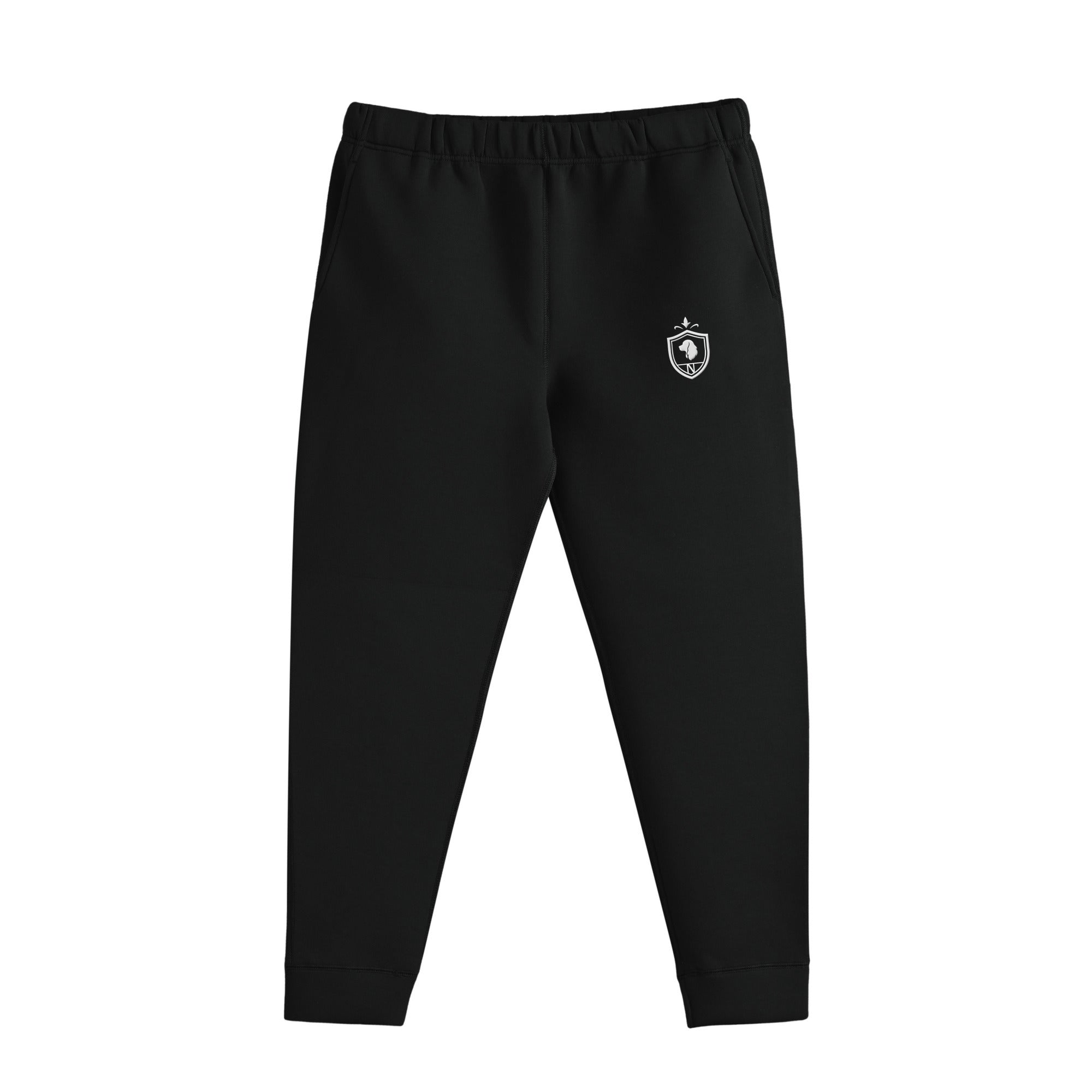 Textured Jogger Pants【3colors】 black image