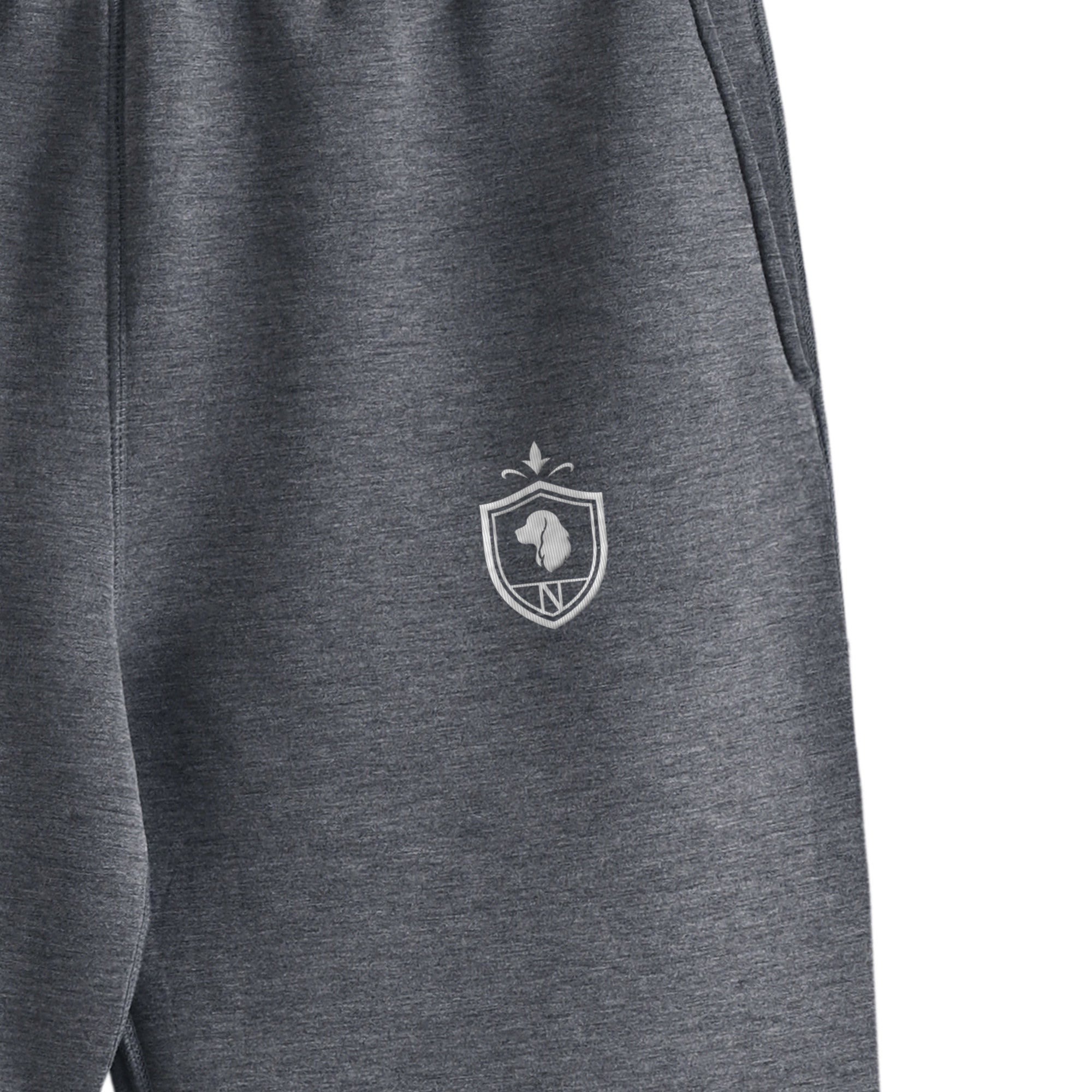 Textured Jogger Pants【3colors】 marl-gray image