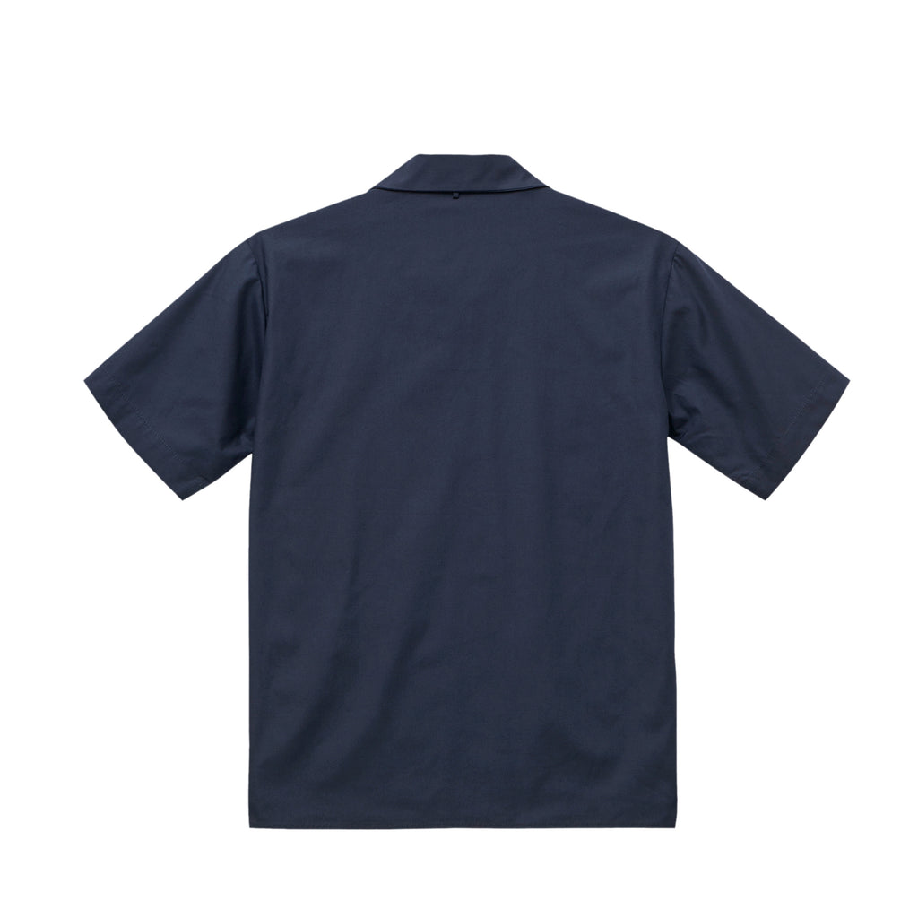 Crest Open Collar Shirt【2colors】 dark-navy image