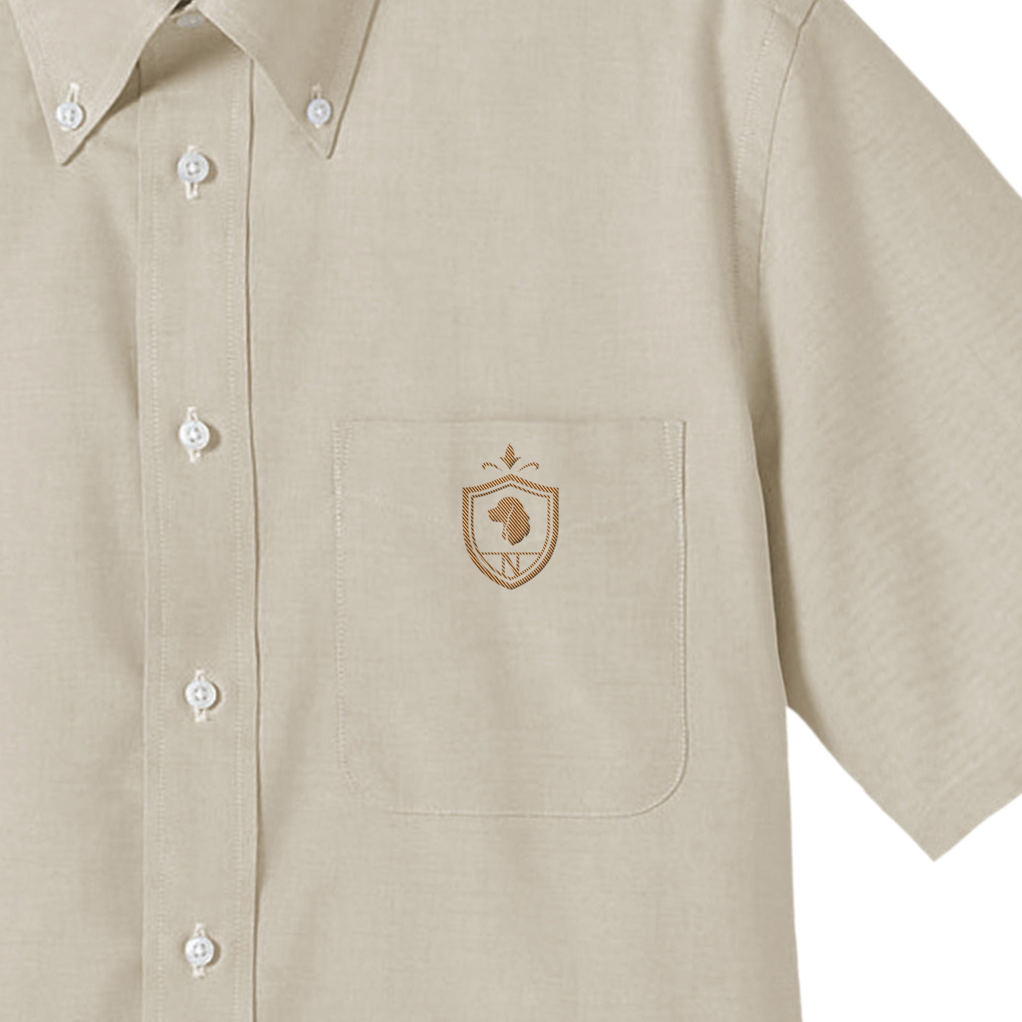 Oxford SS Shirt 【6colors】 beige image