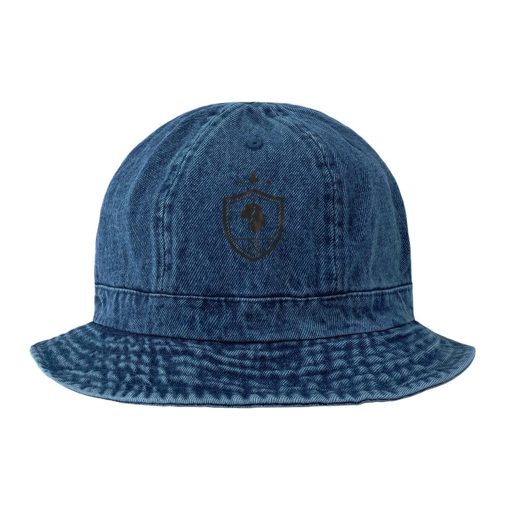  Denim Bucket Hat 【3colors】 dark-blue image