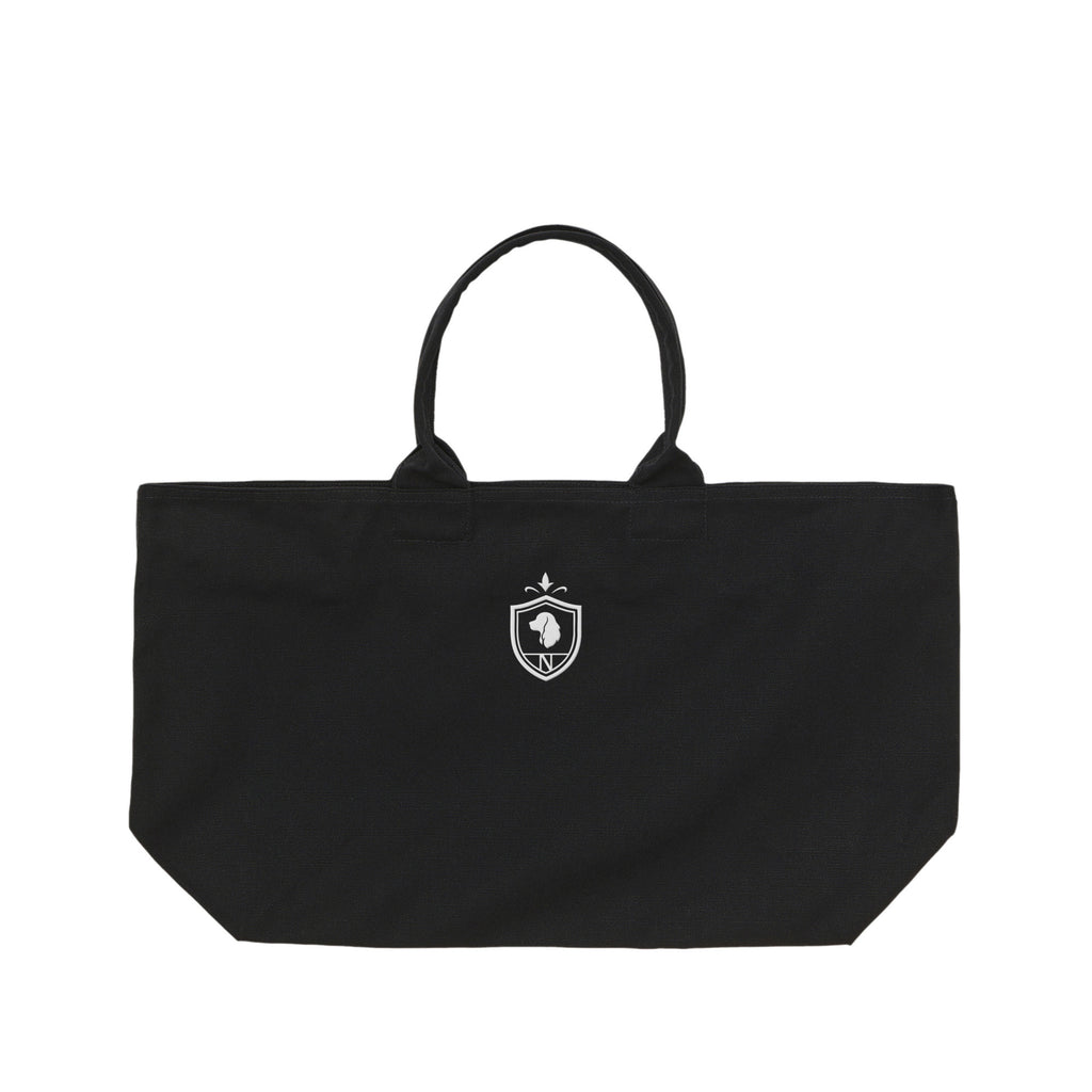 Crest Zip Tote Bag【3colors】 black image