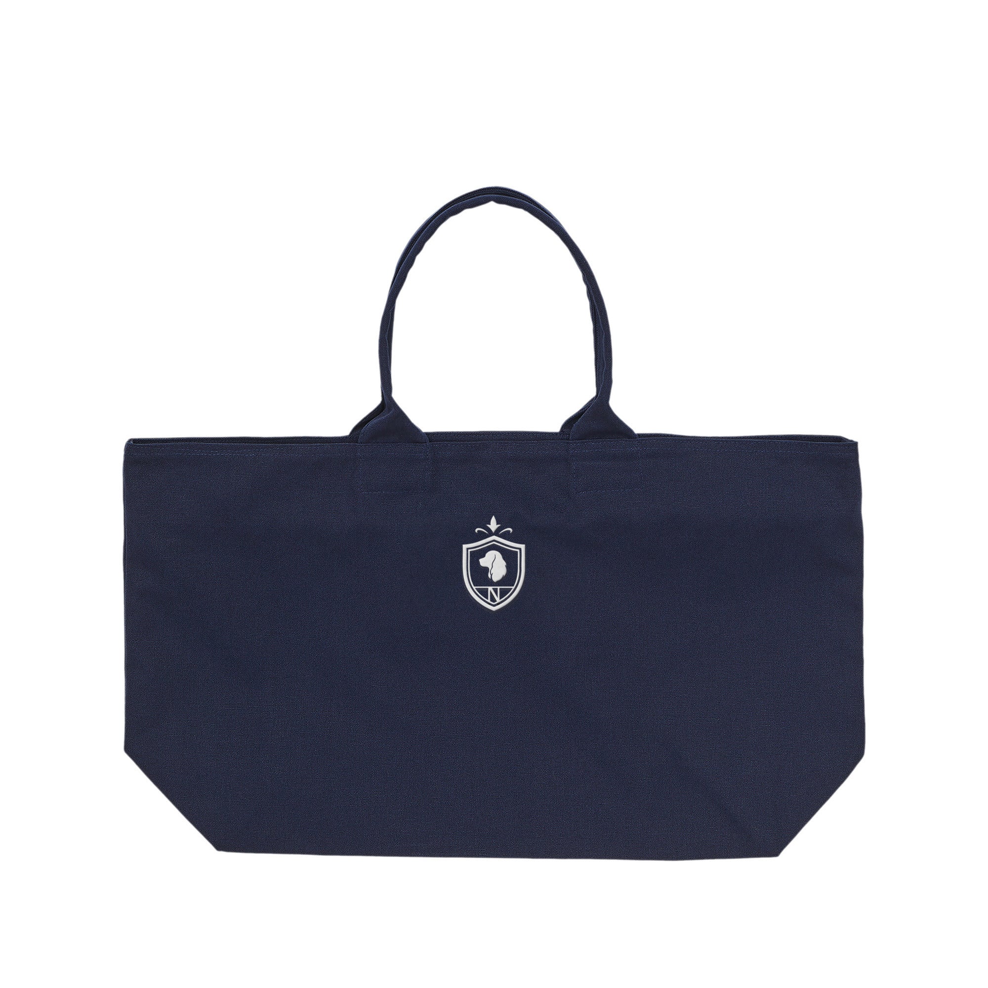 Crest Zip Tote Bag【3colors】 navy image