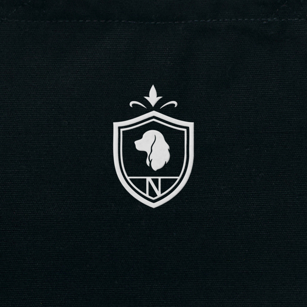 Crest Canvas mini Tote  black image